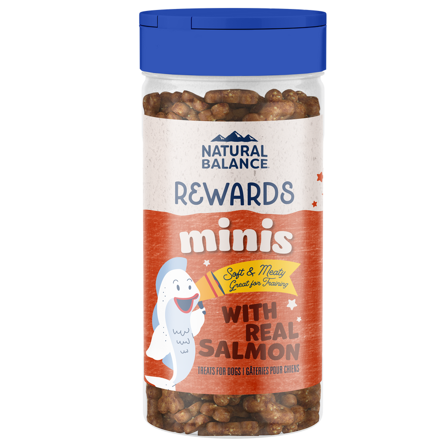 Natural Balance Rewards Minis With Real Salmon Dog Treat