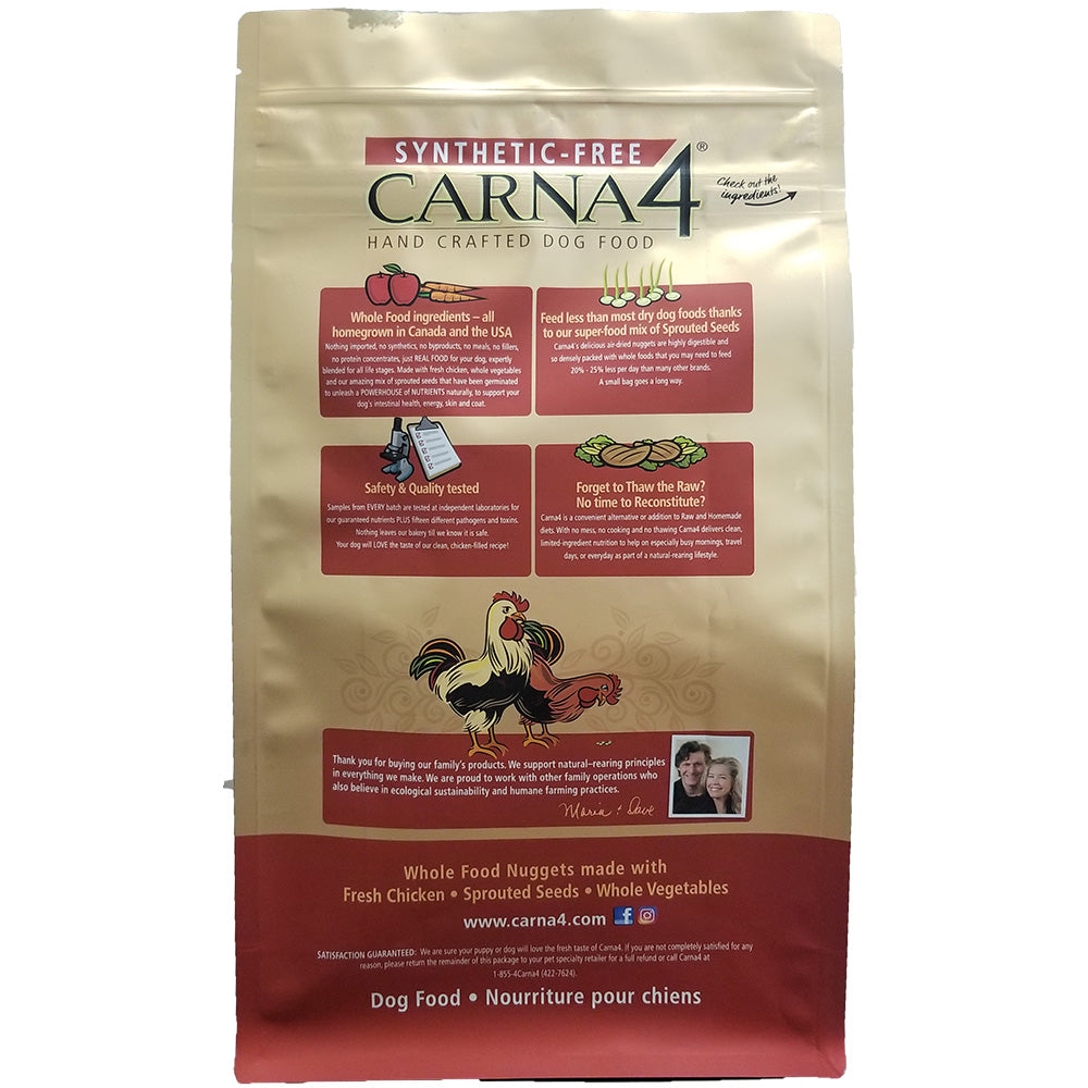 Carna4 Air Dried Grain Free Chicken Dry Dog Food