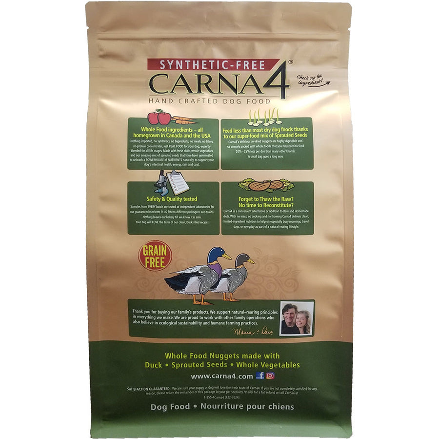 Carna4 Air Dried Grain Free Duck Dry Dog Food