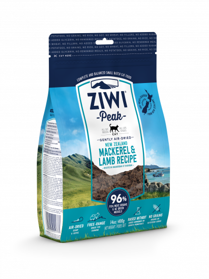 Ziwi Peak Air Dried Grain Free Mackerel & Lamb Cat Food