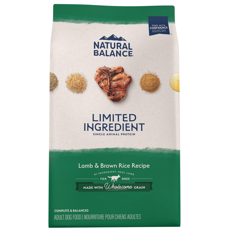 Natural Balance® Limited Ingredient Lamb & Brown Rice Recipe Dry Dog Food