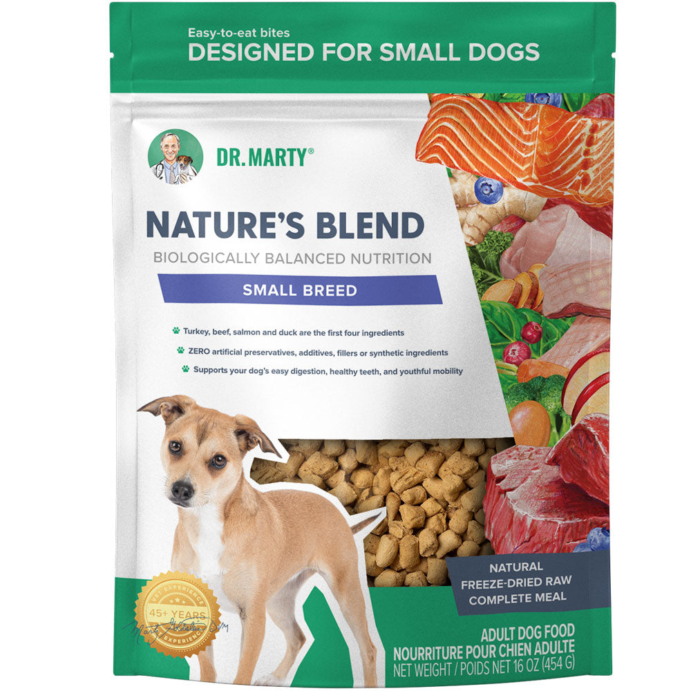 Dr Marty Nature's Blend Small Breed Freeze Dried Dog Food