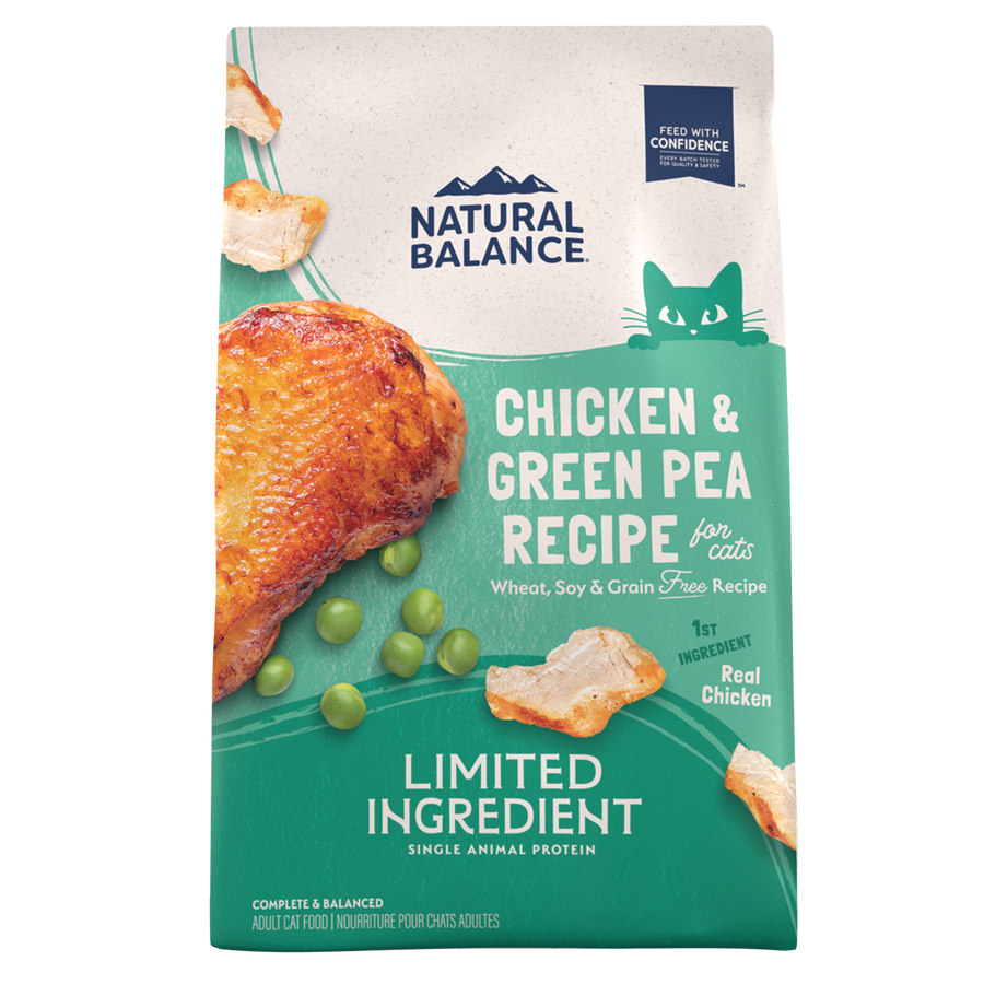 Natural Balance® Limited Ingredient Grain Free Chicken & Green Pea Recipe Dry Cat Food