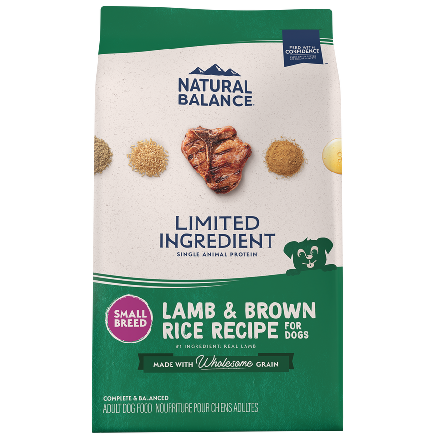 Natural Balance® Limited Ingredient Lamb & Brown Rice Small Breed Recipe Dry Dog Food