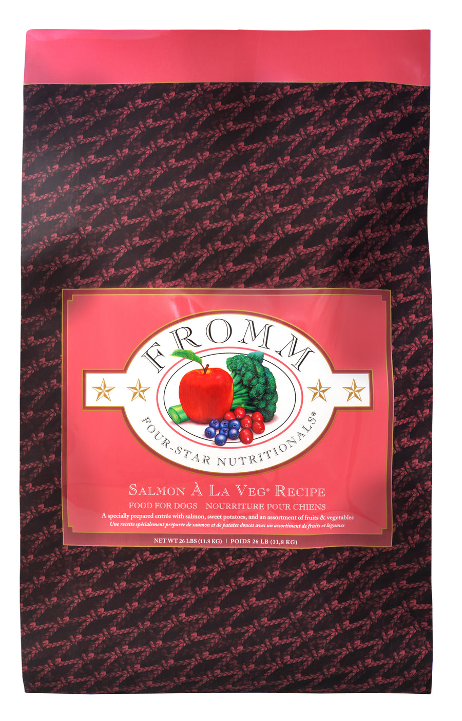 Fromm Four-Star Nutritionals Salmon Ã La Veg Food for Dogs