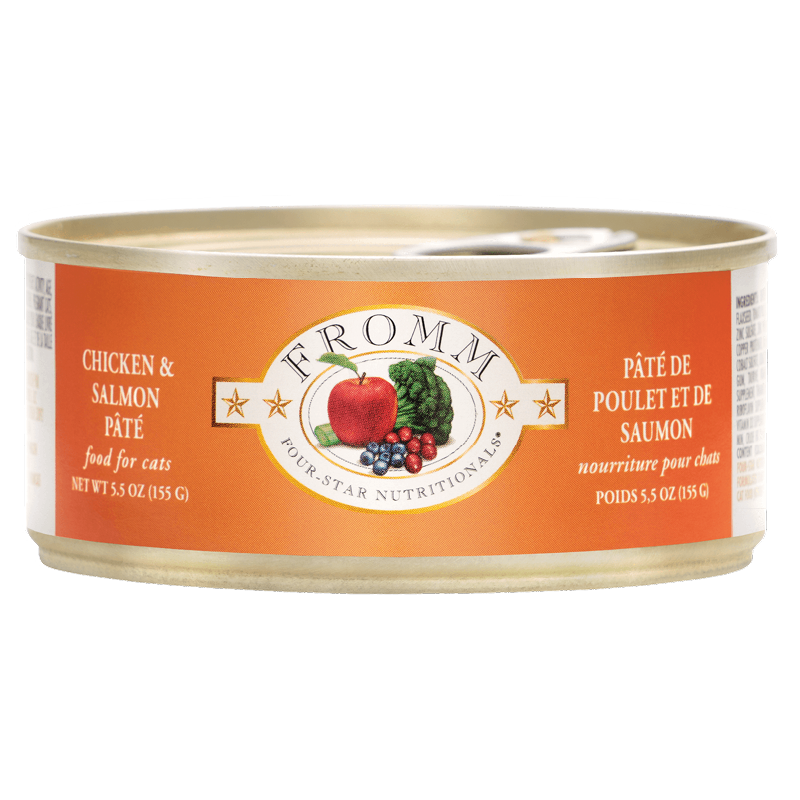 Fromm Four-Star Nutritionals Chicken & Salmon Pate Food for Cats