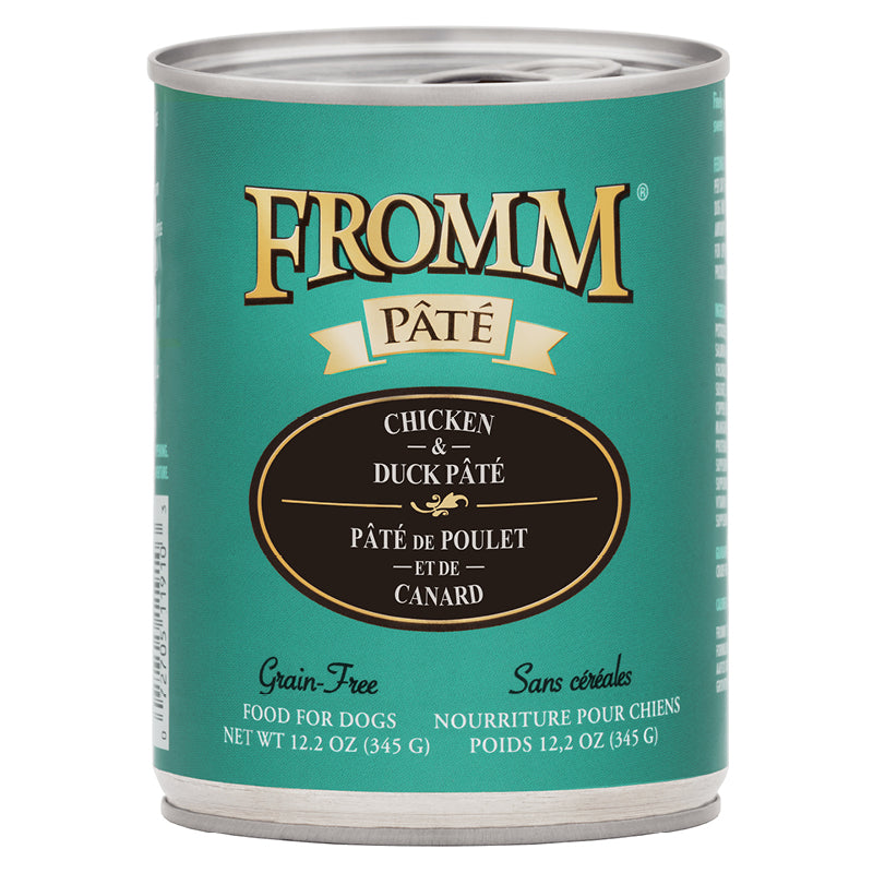 Fromm Chicken & Duck Pâté Canned Food for Dogs