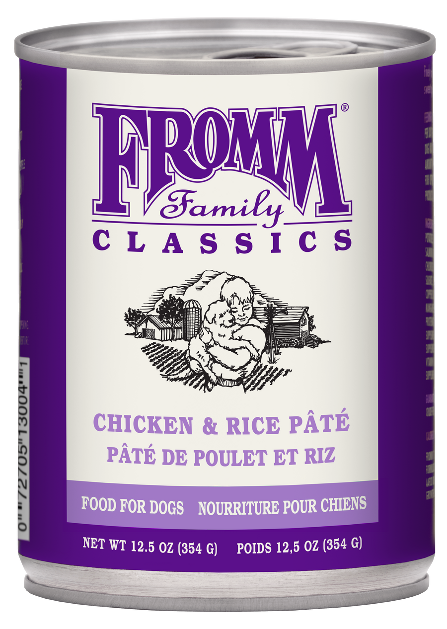 Fromm Family Classic Chicken & Rice Pate Canned Dog