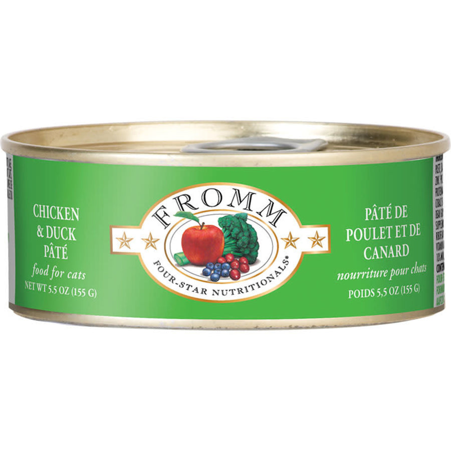 Fromm Four-Star Nutritionals Chicken & Duck Pate Canned Cat Food