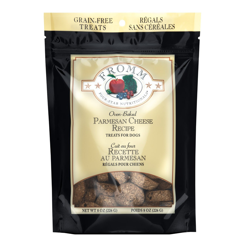 Fromm Four-Star Nutritionals Oven-Baked Parmesan Cheese Treats for Dogs