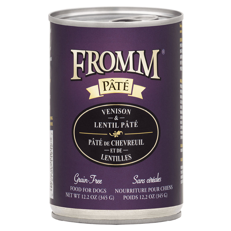 Fromm Pate Venison & Lentil Pate Food for Dogs