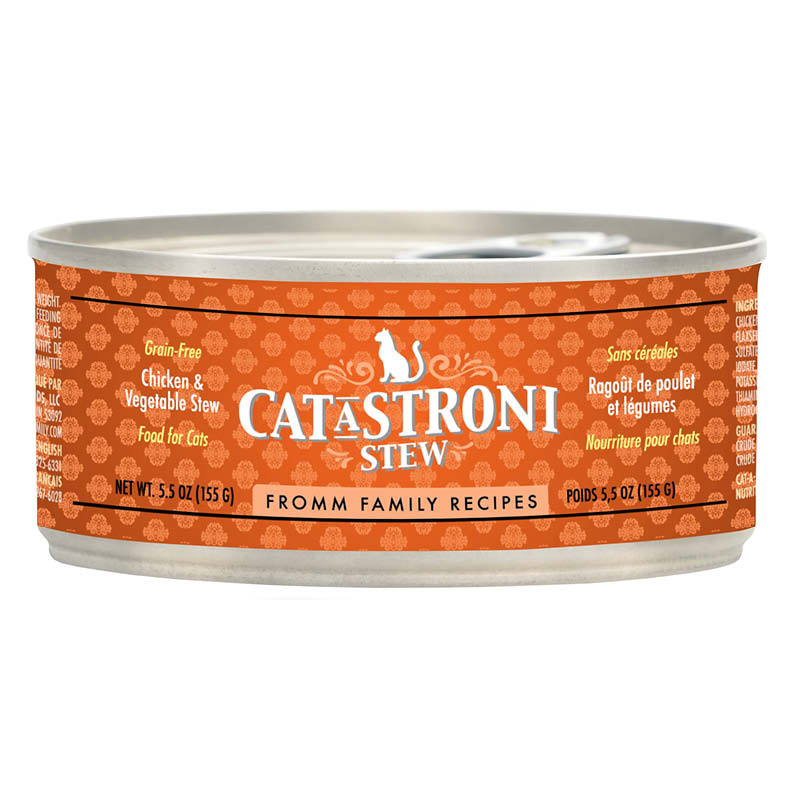 Fromm Cat A Stroni Chicken and Vegetable Stew Canned Cat Food