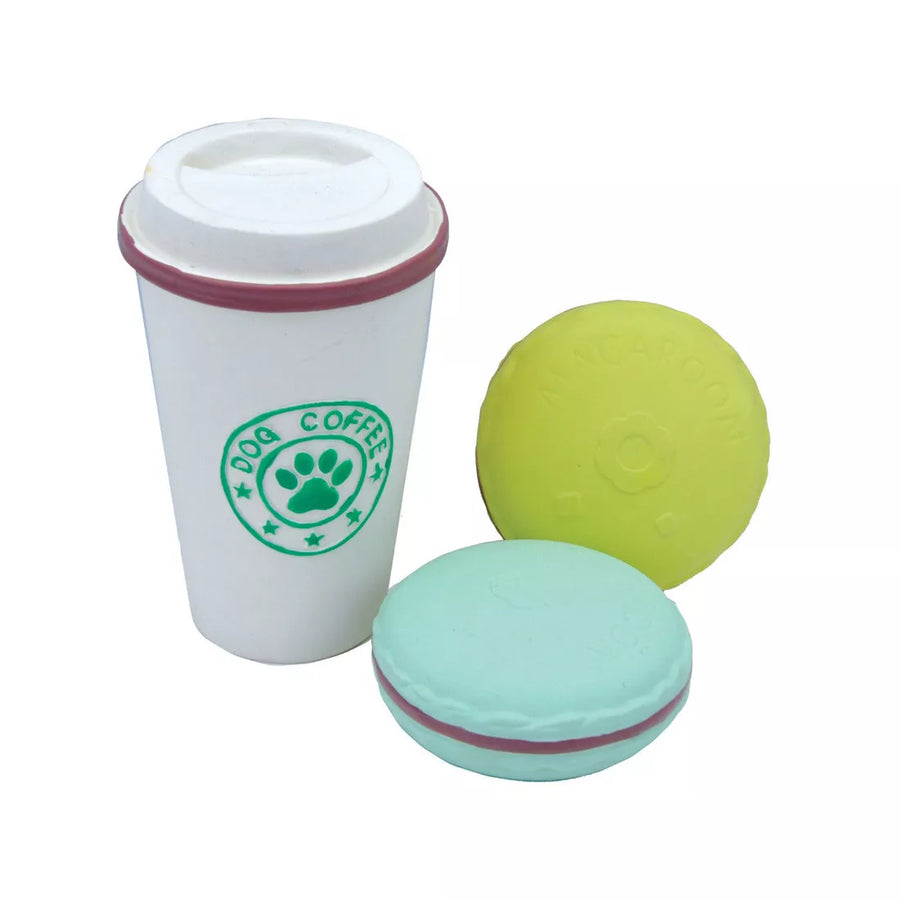 Li'l Pals Coffee And Cookies Dog Toy