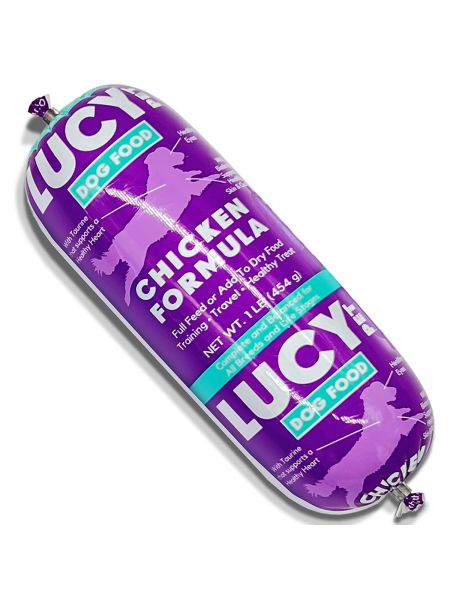 Lucy Pet Chicken Formula Dog Food Rolls