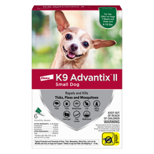 K9 advantix hotsell ii small dog