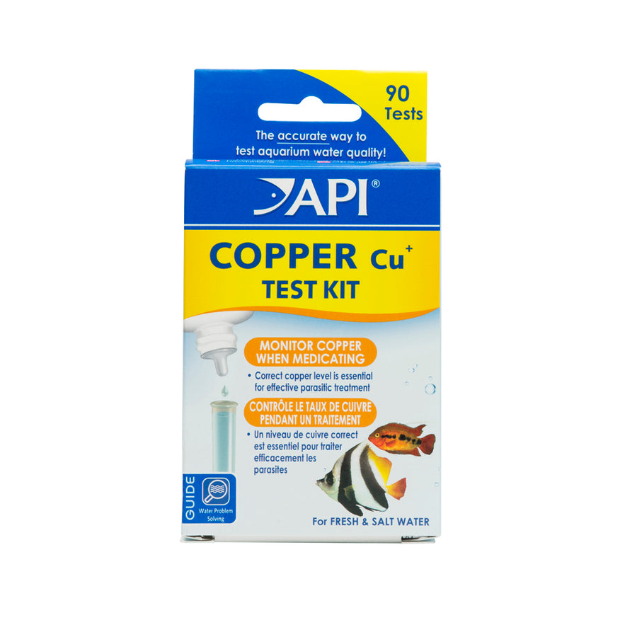 API Copper Test Kit 90-Test Aquarium Water Test Kit