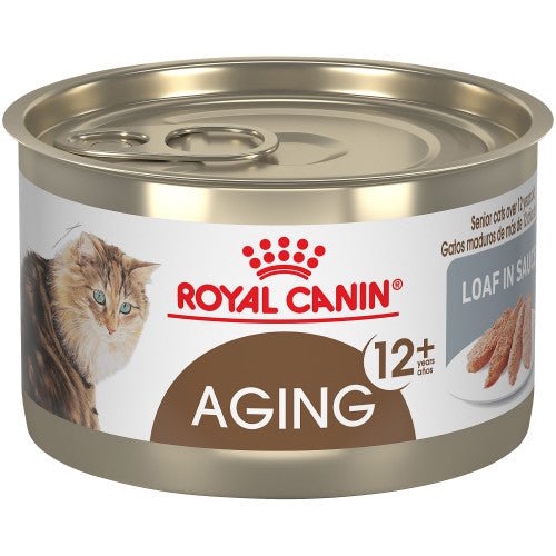 Royal Canin Aging 12+ Senior Loaf in Sauce Canned Cat Food