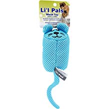 Li'l Pals Mesh Mouse Dog Toy