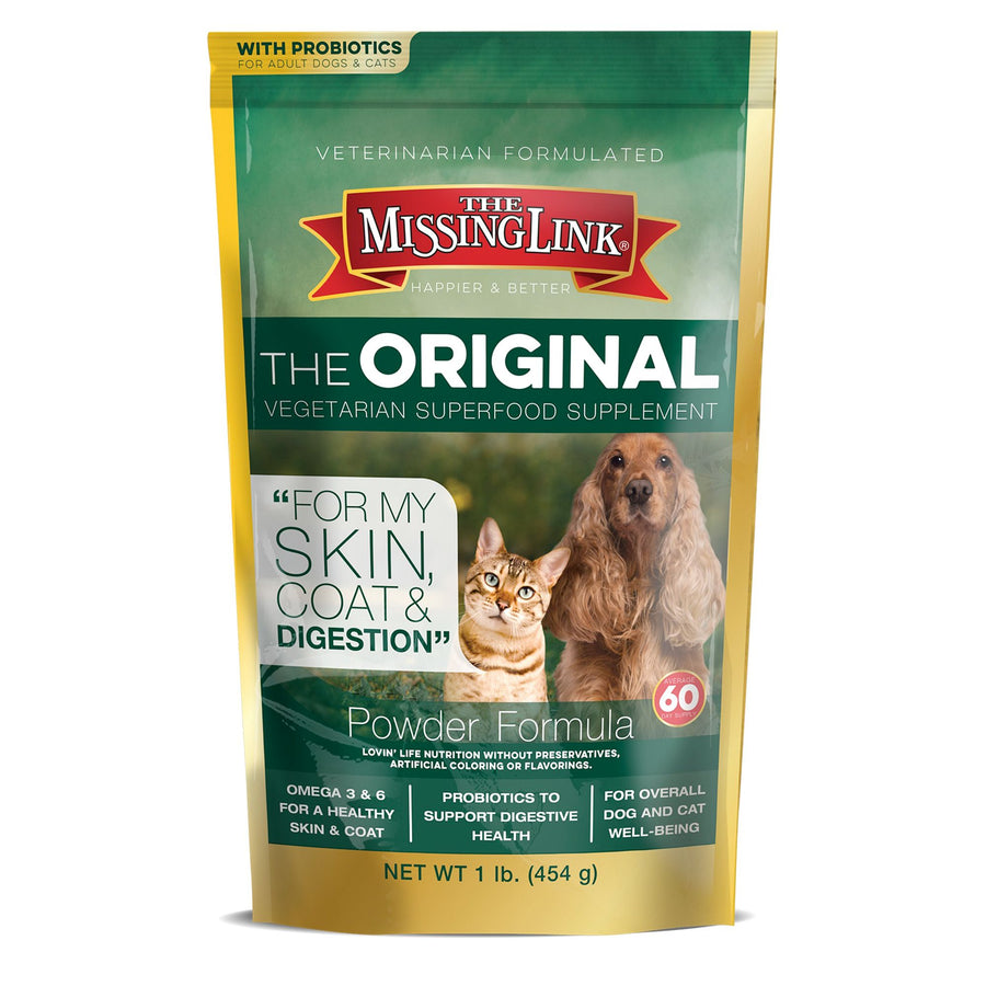 The Missing Link The Original Vegetarian Superfood Supplement for Dogs and Cats