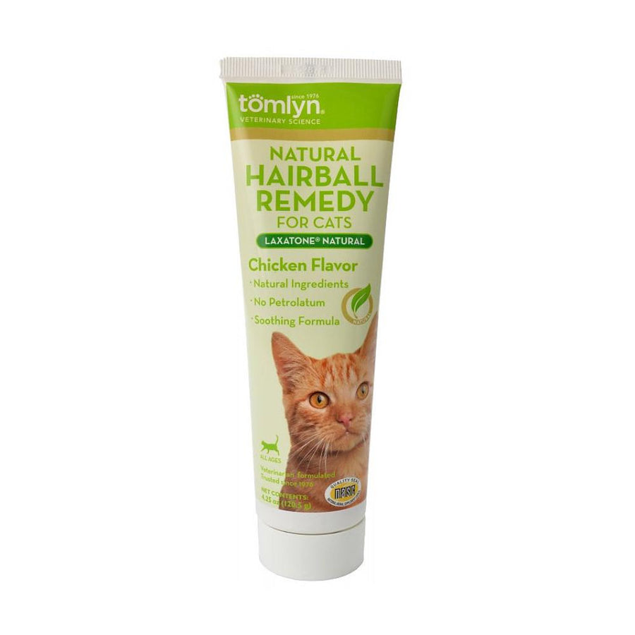 Tomlyn Laxatone Natural Hairball Remedy Gel for Cats