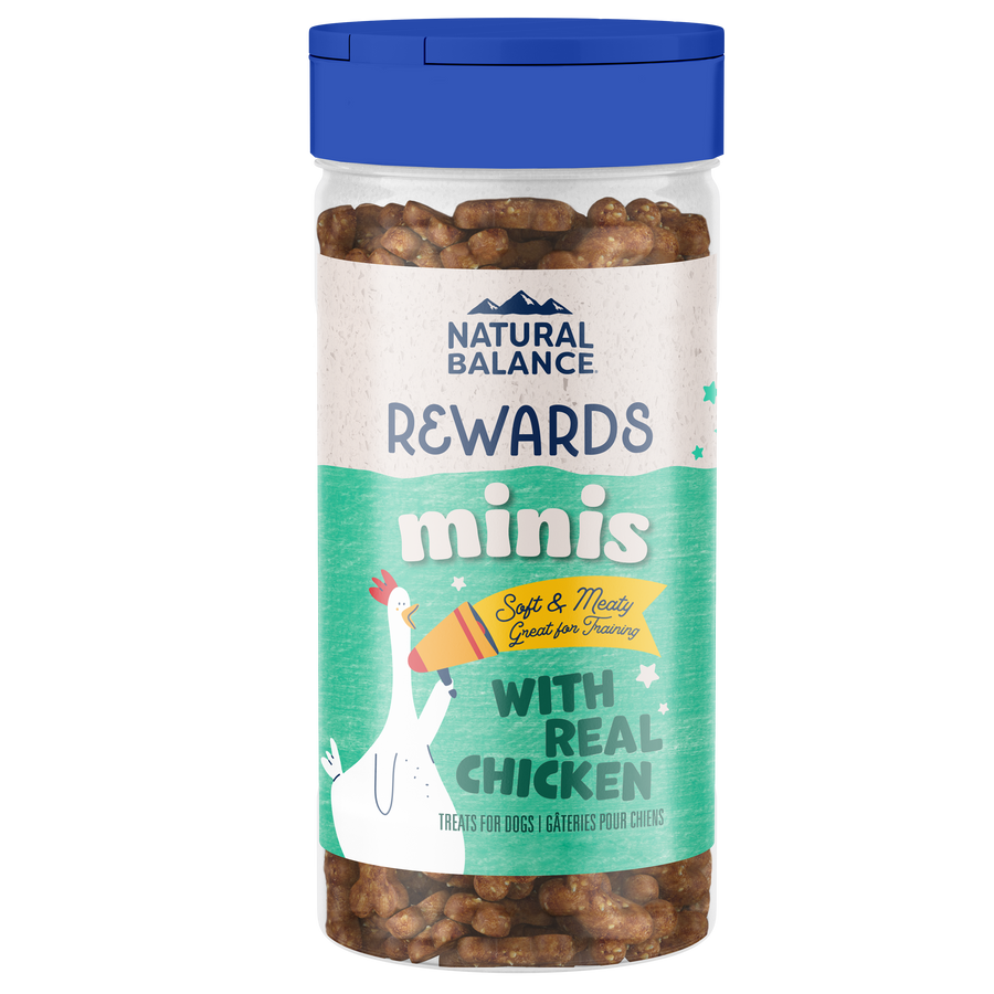 Natural Balance Rewards Minis With Real Chicken Dog Treat