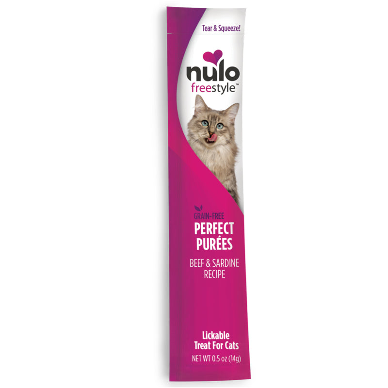 Nulo Freestyle Perfect Puree Beef & Sardine Cat Treat