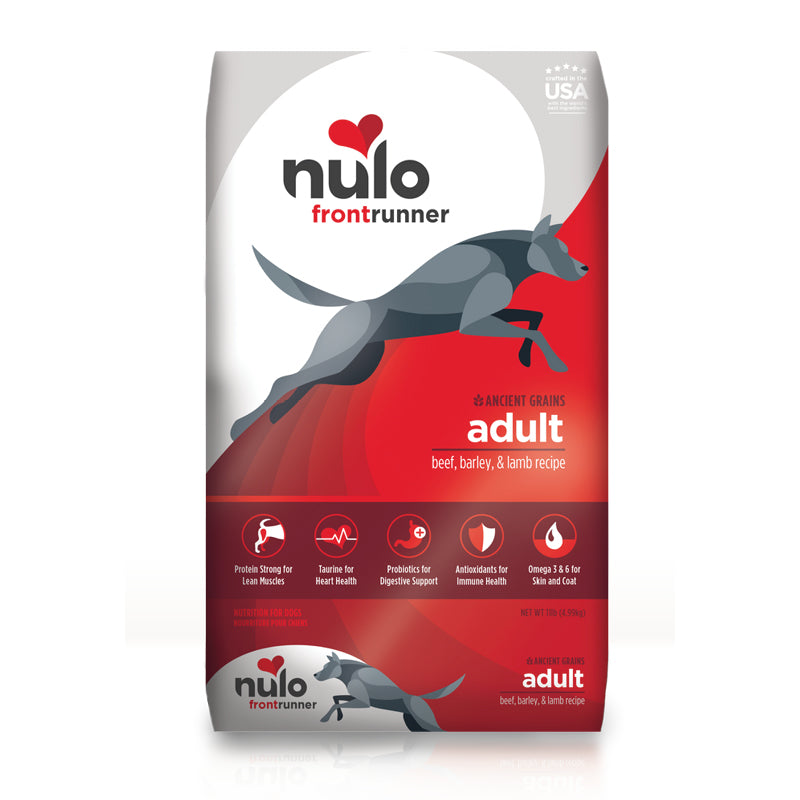 Nulo Frontrunner Ancient Grains Dog Food Beef, Barley and Lamb Adult Dog Food