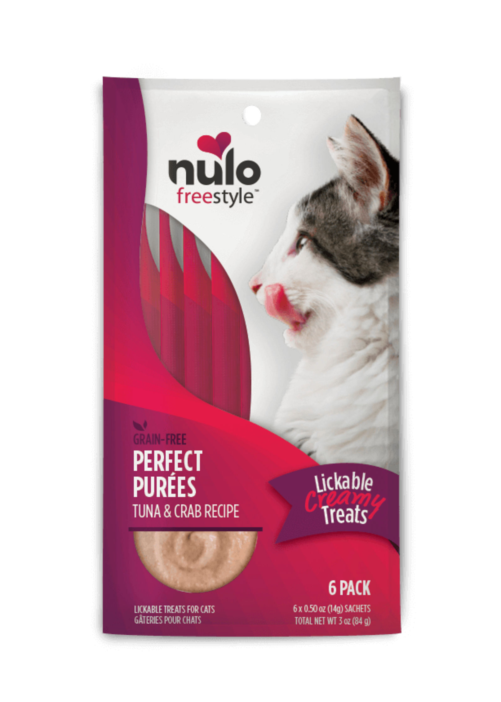 Nulo Freestyle Perfect Puree Tuna & Crab Cat Treat