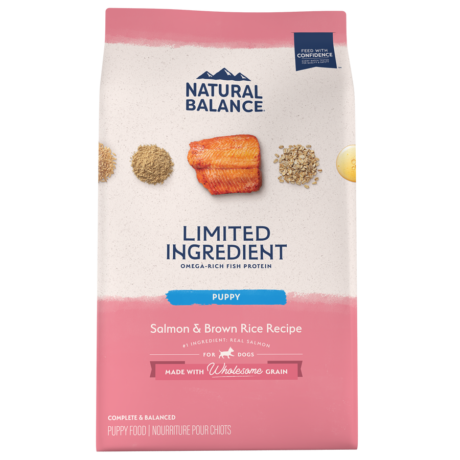 Natural Balance® Limited Ingredient Salmon & Brown Rice Puppy Recipe Dry Dog Food