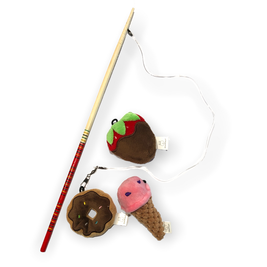 Doyen World Sweet Set Wand Cat Toy