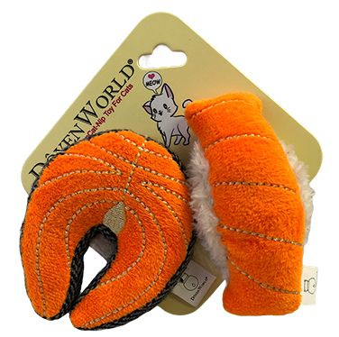 Doyen World Salmon Catnip Cat Toys