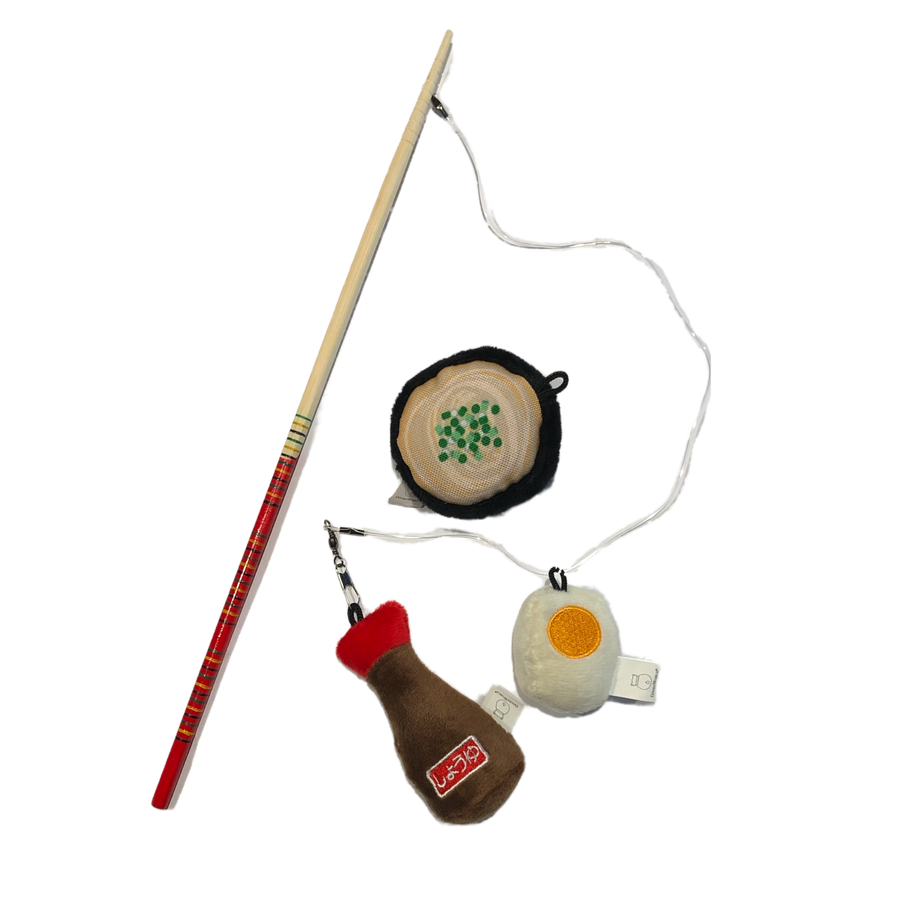 Doyen World Ramen Set Wand Cat Toy