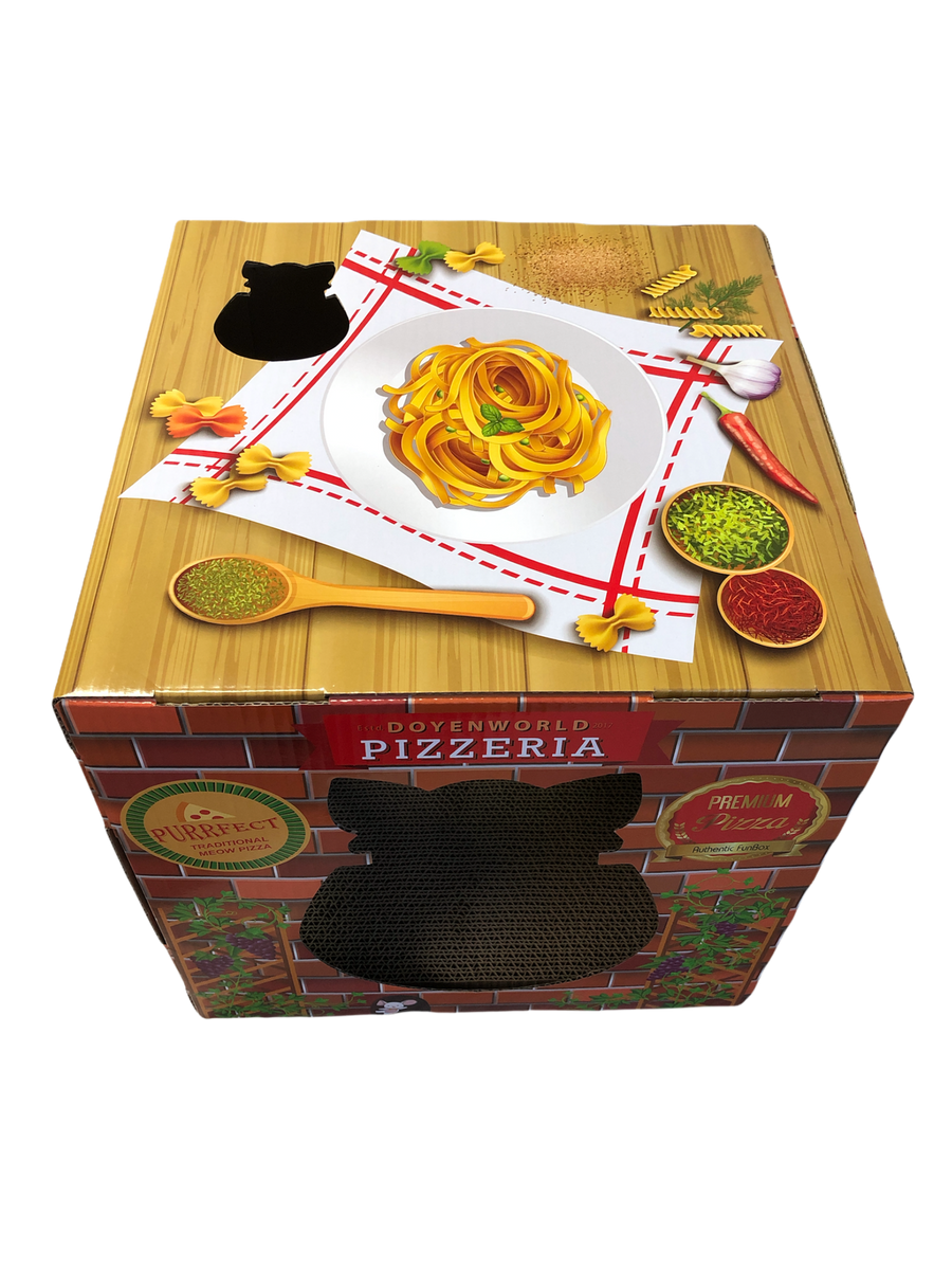 Doyen World Pizzeria Funbox Cat Toy