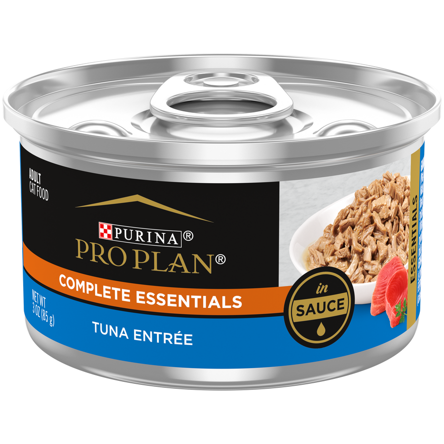 Purina Pro Plan Complete Essentials Tuna Entree In Sauce Canned Cat Food