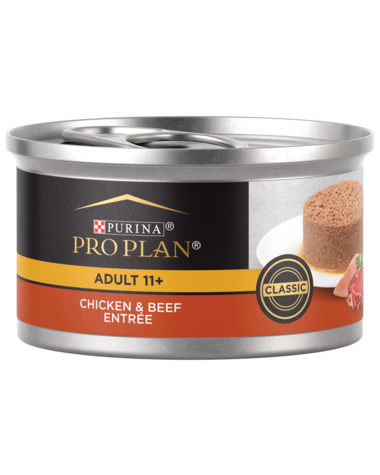 Purina Pro Plan Focus Senior Cat 11 + Chicken & Beef Entree Canned Cat Food