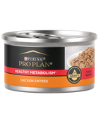 Purina Pro Plan Focus Adult Healthy Metabolism Formula Chicken Entree in Gravy Canned Cat Food