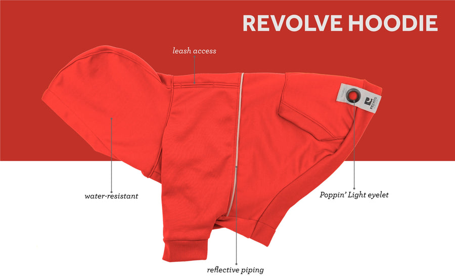 RC Pet Revolve Hoodie Goji Berry