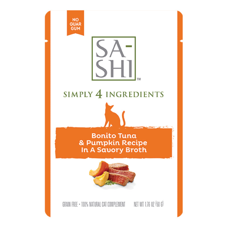 Sa-Shi Tuna & Pumpkin Recipe Cat Food Pouch