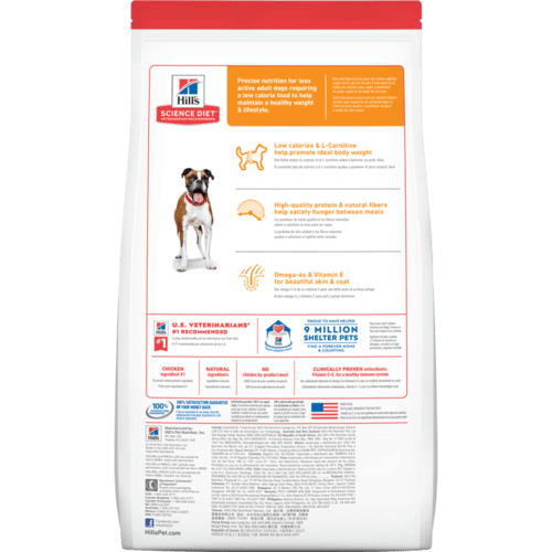 Hill's Science Diet Adult Light with Chicken Meal & Barley Dry Dog Food