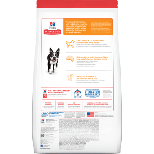 Hill's Science Diet Adult Light Small Bites with Chicken Meal & Barley Dry Dog Food