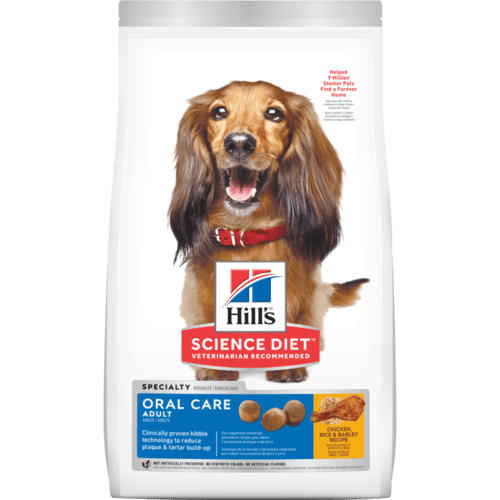 Hill's Science Diet Adult Oral Care Chicken, Rice & Barley Recipe Dry Dog Food