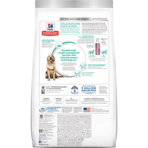 Hill's Science Diet Adult Perfect Weight Chicken Recipe Dry Dog Food