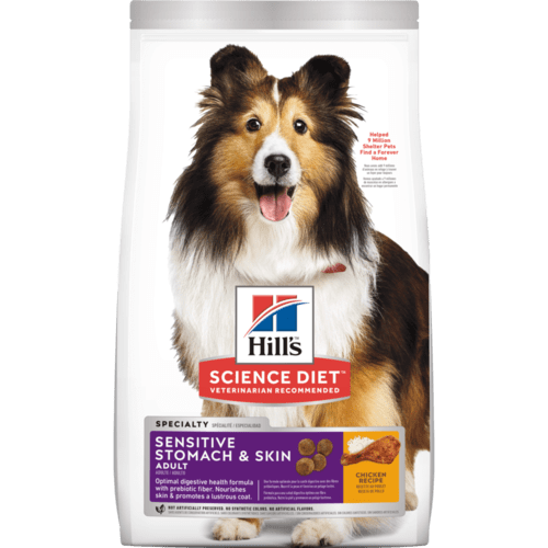 Hill's Science Diet Adult Sensitive Stomach & Skin Chicken & Rice Recipe Dry Dog Food