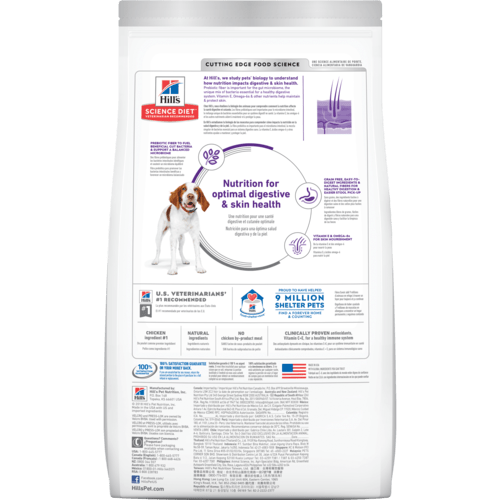 Hill's Science Diet Adult Sensitive Stomach & Skin Grain Free Chicken & Potato Recipe Dry Dog Food