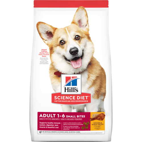 Hill's Science Diet Adult Small Bites Chicken & Barley Recipe Dry Dog Food