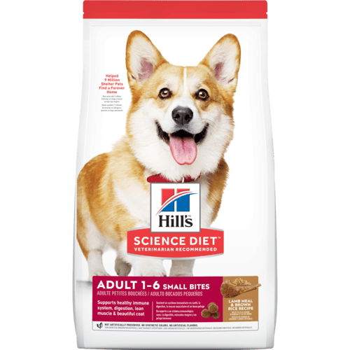 Hill's Science Diet Adult Small Bites Lamb Meal & Brown Rice Recipe Dry Dog Food