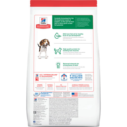 Hill's Science Diet Puppy Chicken Meal & Barley Recipe Dry Dog Food