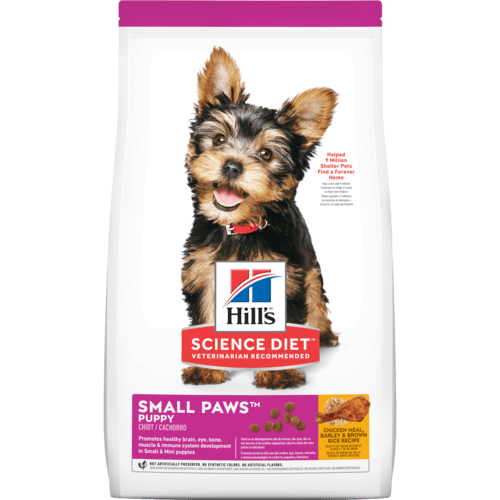 Hill's Science Diet Puppy Small Paws Chicken Meal, Barley & Brown Rice Recipe Dry Dog Food