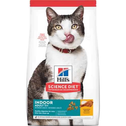 Hill's Science Diet Senior 11+ Indoor Chicken Recipe Dry Cat Food