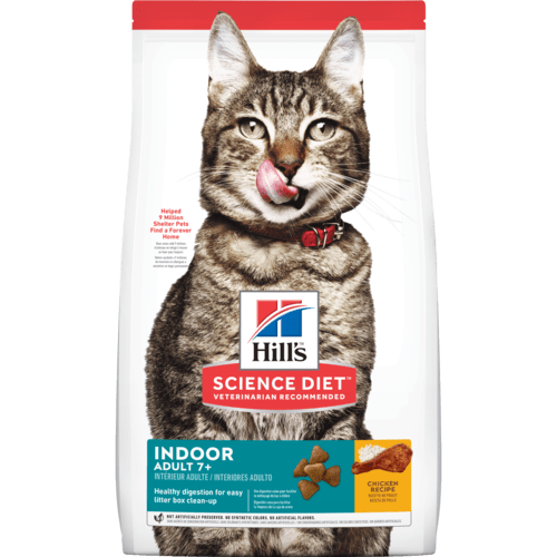 Hill's Science Diet Senior 7+ Indoor Chicken Recipe Dry Cat Food